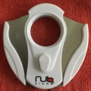 OLIVA, NUB DOUBLE BLADE STAINLESS STEEL CIGAR CUTTER Brand New in box.​​​​​​​​​​